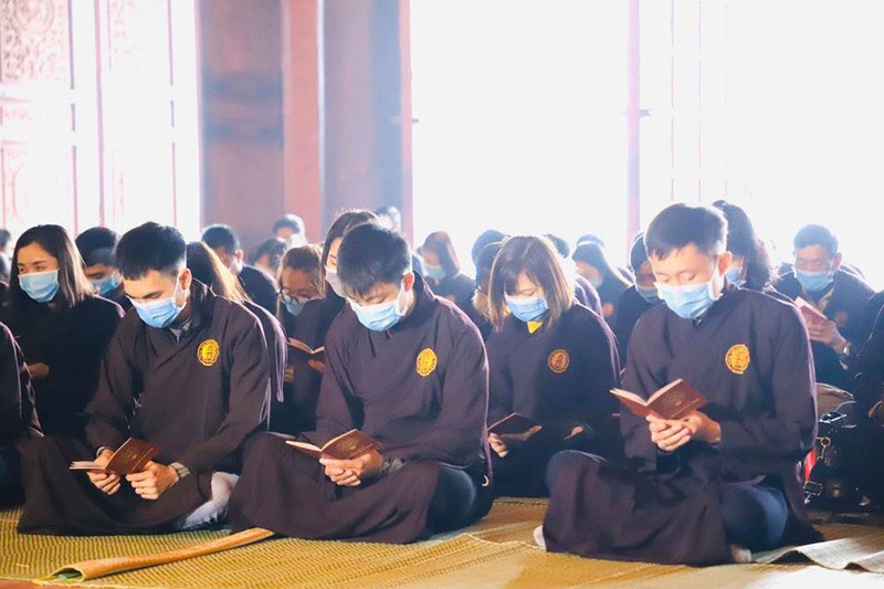 Giáo hội Phật giáo bắt buộc mọi người khi đến chùa phải đeo khẩu trang
