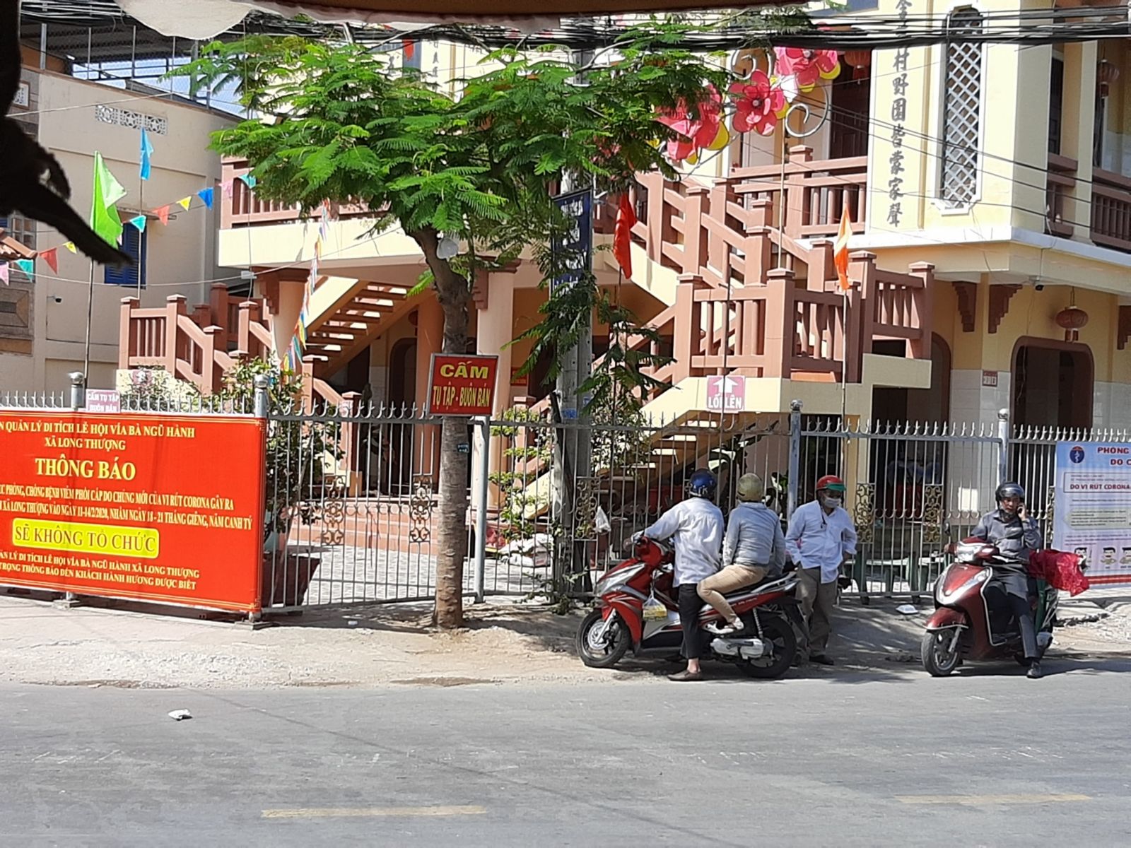 Long An: Miếu Bà Ngũ Hành xã Long Thượng đóng cửa vào dịp Lễ hội Vía bà