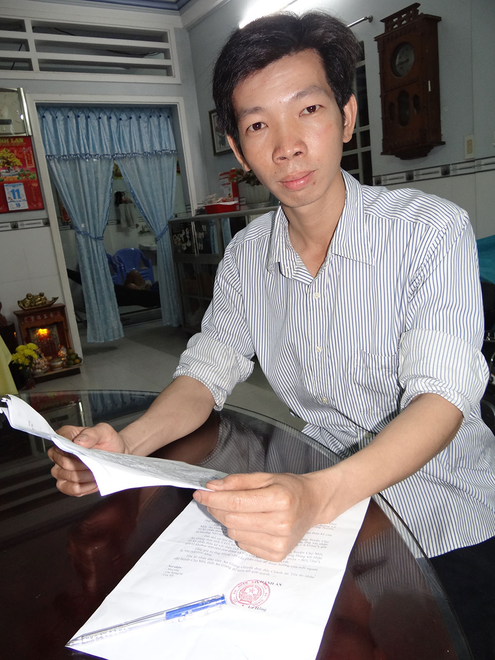 Yêu cầu thụ hưởng di sản của người cha để lại