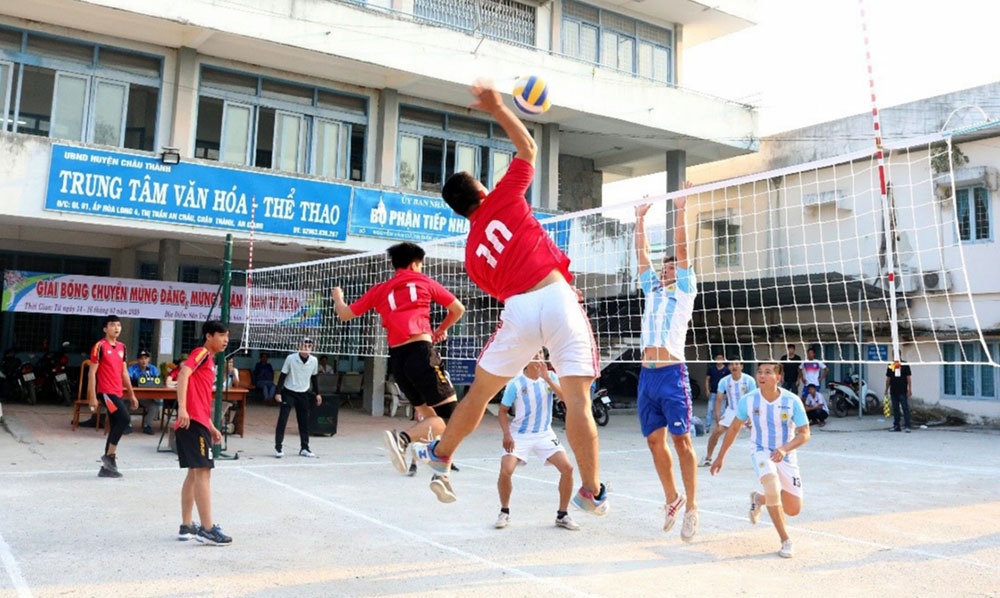 Phong trào thể dục - thể thao ở Châu Thành phát triển rộng khắp