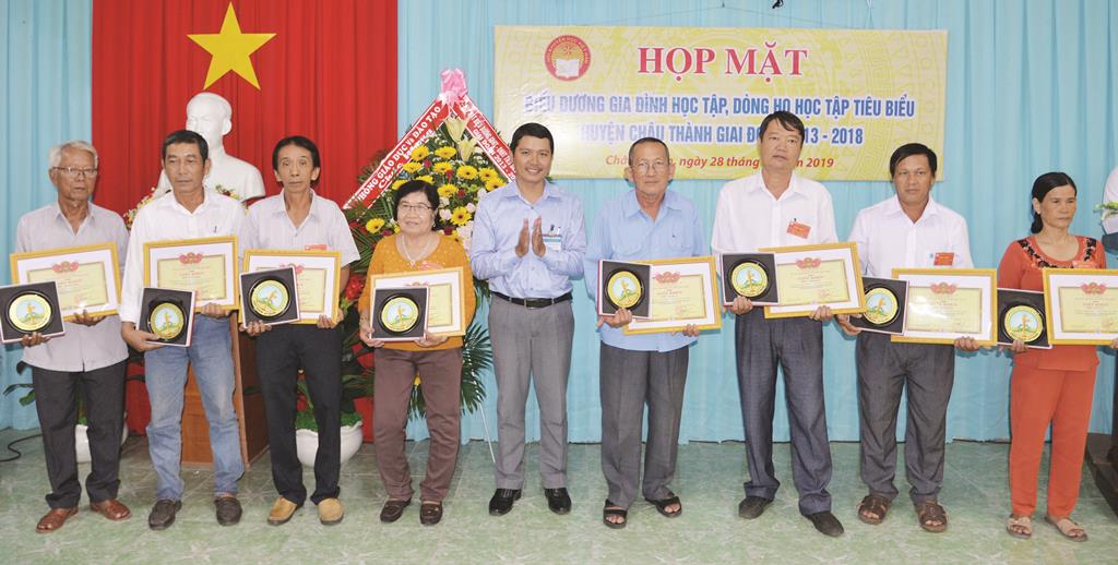 Phong trào khuyến học, khuyến tài ở Châu Thành