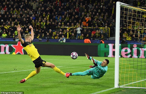 Champions League: Liverpool bại trận, Haaland 'bắn hạ' PSG