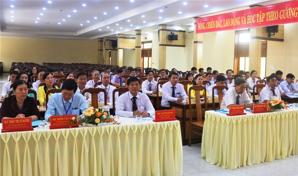 Tổ chức thành công Đại hội điểm Chi bộ trực thuộc Thành ủy Châu Đốc