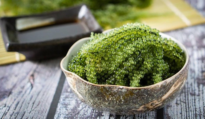 Các món ăn lạ miệng chế biến từ rong nho biển
