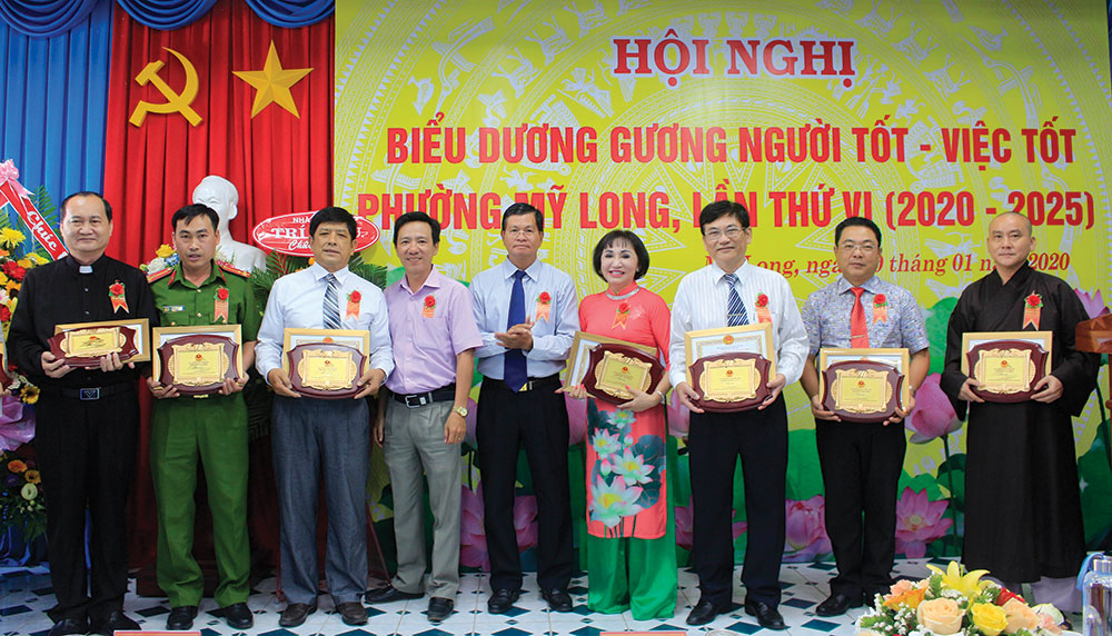 Người tốt - việc tốt ở phường Mỹ Long