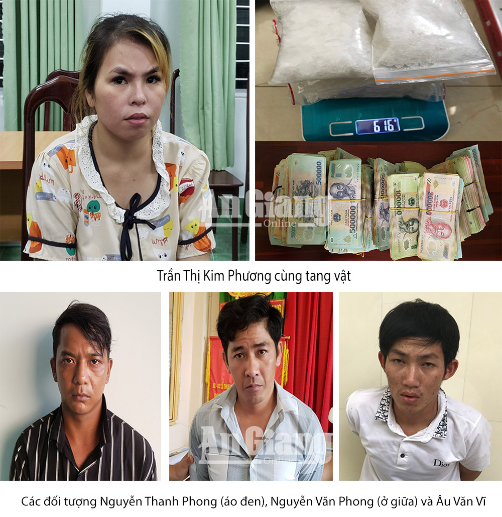 Công an tỉnh An Giang triệt xóa đường dây ma túy liên tỉnh