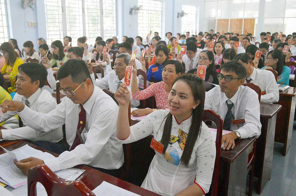 Đại hội đại biểu Đảng bộ phường Vĩnh Nguơn lần thứ XVI (nhiệm kỳ 2020-2025)