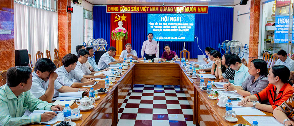 Khối Thi đua doanh nghiệp nhà nước tỉnh An Giang: Tổ chức Hội nghị tổng kết công tác thi đua, khen thưởng năm 2019