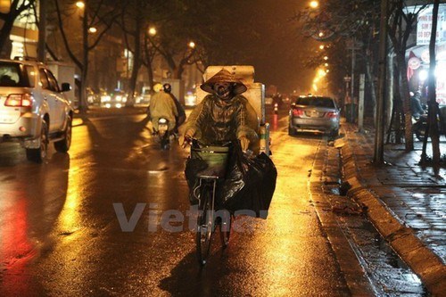 Đêm 29-2, Bắc Bộ, Bắc Trung Bộ có mưa rào vài nơi