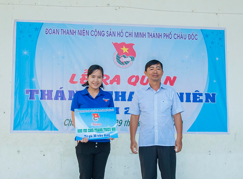 Thành đoàn Châu Đốc ra quân Tháng Thanh niên năm 2020