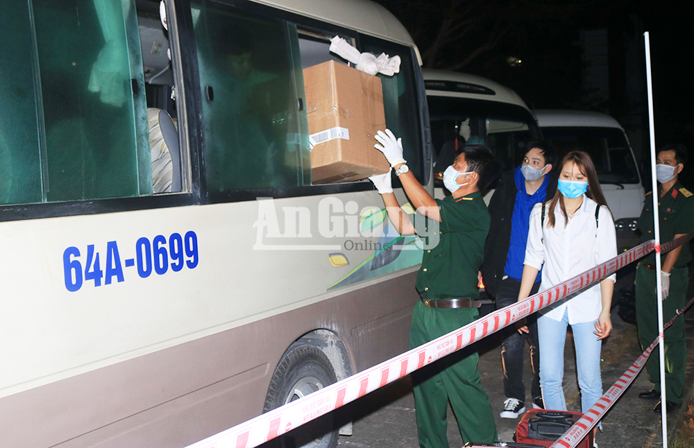 An Giang tiếp nhận cách ly 235 người về từ Hàn Quốc An Giang tiếp nhận cách ly 235 người về từ Hàn Quốc