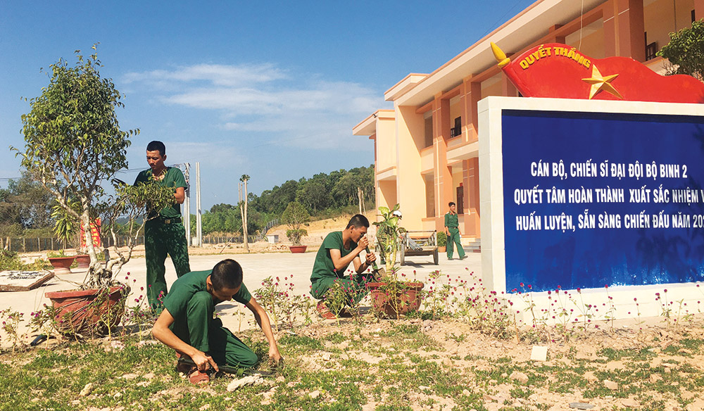 Thăm Tiểu đoàn Bộ binh 860