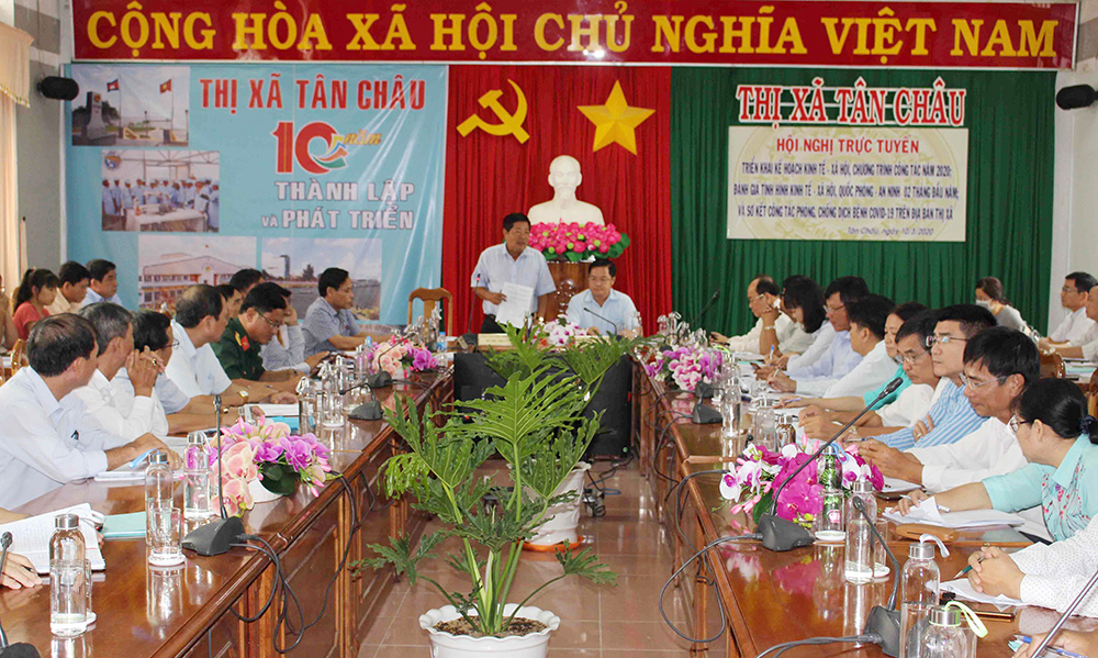 TX. Tân Châu không giảm các chỉ tiêu về phát triển kinh tế - xã hội