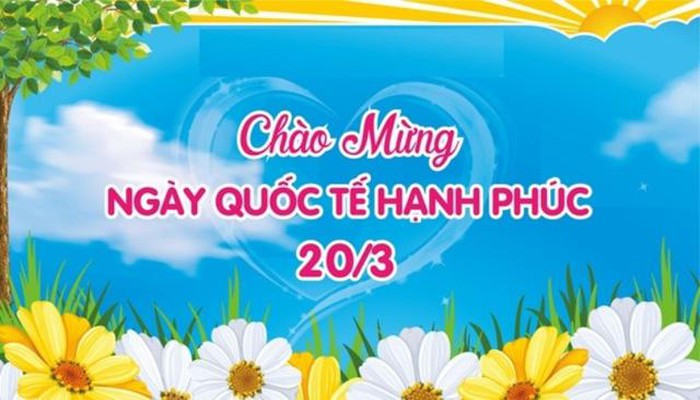Nâng cao nhận thức về Ngày Quốc tế Hạnh phúc 20-3