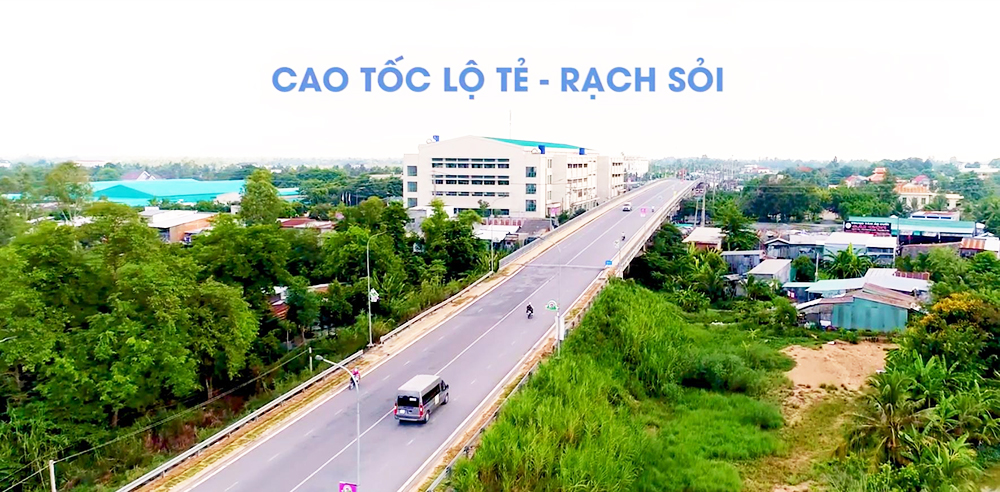 Khu công nghiệp – sức bật nền tảng kinh tế Vĩnh Thạnh Hàng loạt tuyến cao tốc vĩ mô liên vùng như Cao tốc Lộ Tẻ - Rạch Sỏi kích cầu kinh tế tăng trưởng