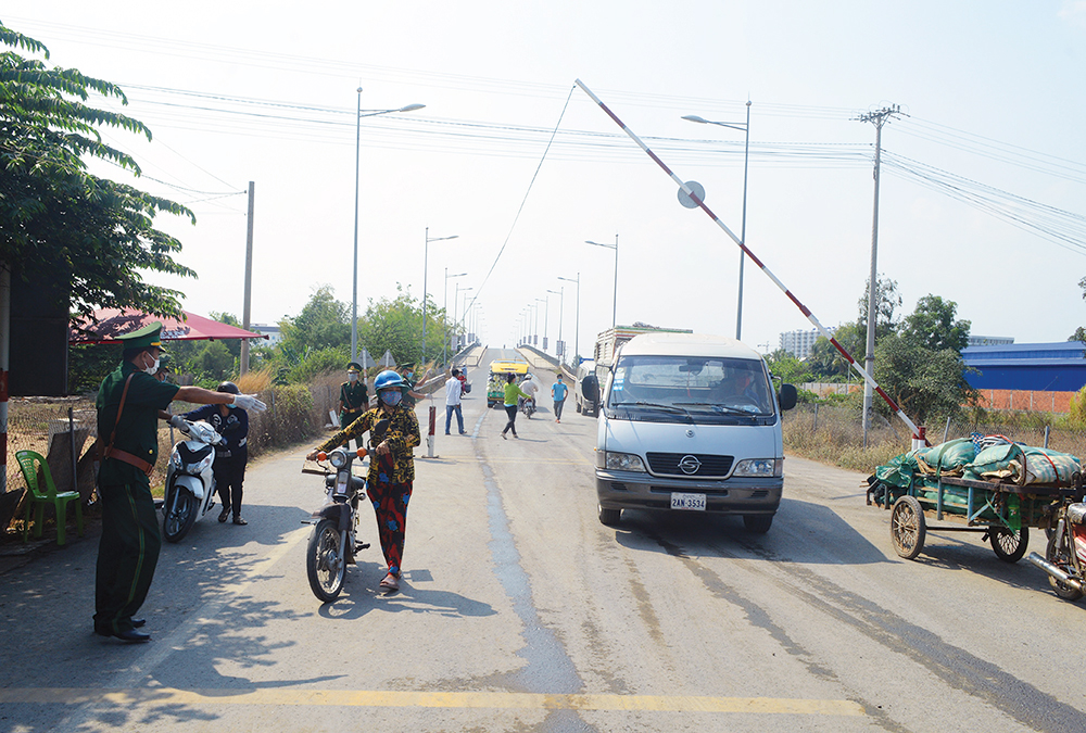 An Giang tập trung chống dịch tại khu vực biên giới Tập trung chống dịch tại khu vực biên giới
