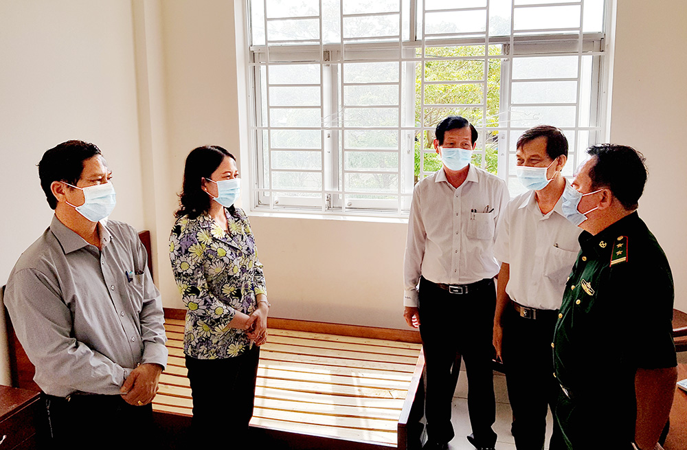 Bí thư Tỉnh ủy An Giang Võ Thị Ánh Xuân: cần có phương án dự phòng tình huống dịch Covid-19 ở cấp độ cao hơn