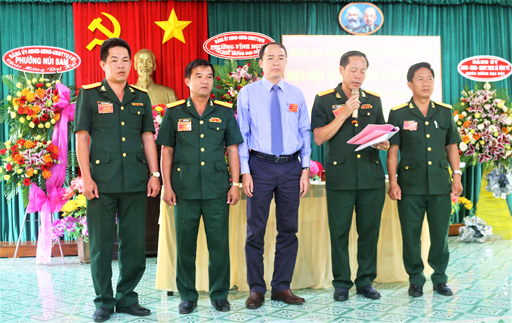 Đại hội Đảng bộ Quân sự TP. Châu Đốc Đại hội Đảng bộ Quân sự TP. Châu Đốc