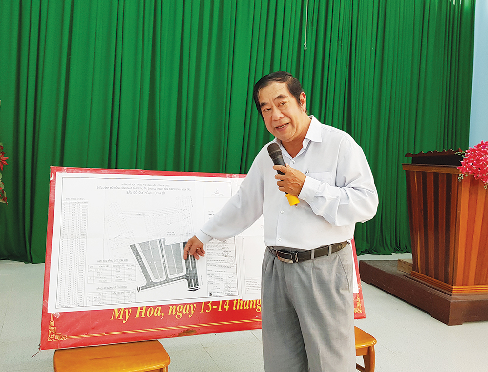Triển khai bồi thường dự án Trung tâm Thương mại Vịnh Trà Long Xuyên Triển khai bồi thường dự án Trung tâm Thương mại Vịnh Trà Long Xuyên