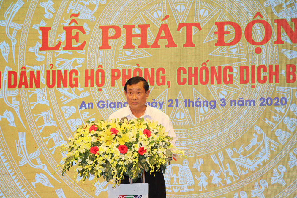 An Giang phát động toàn dân tham gia ủng hộ phòng, chống dịch bệnh Covid-19
