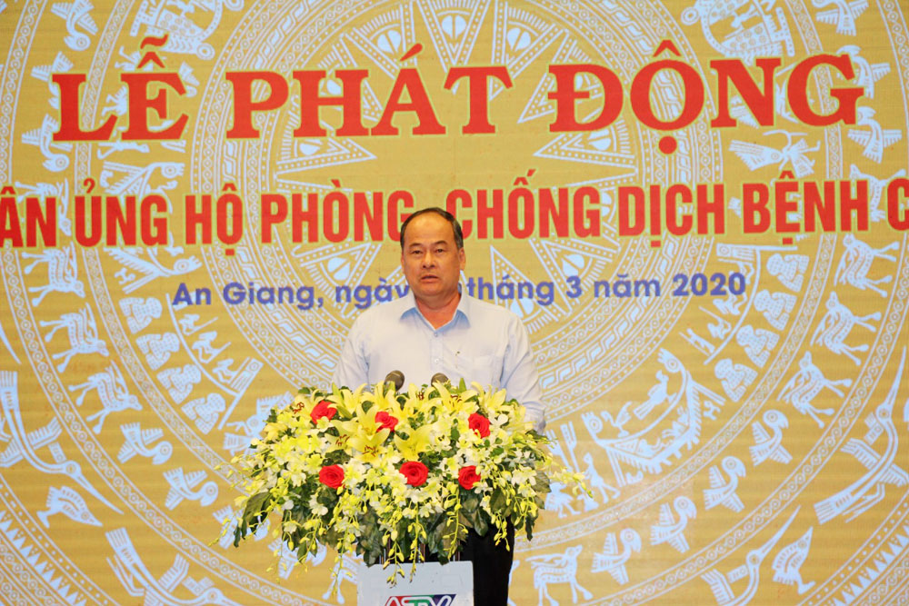 An Giang phát động toàn dân tham gia ủng hộ phòng, chống dịch bệnh Covid-19