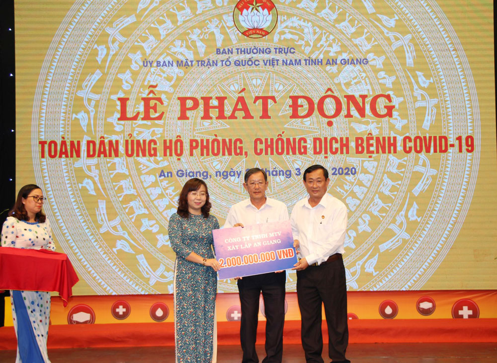 An Giang phát động toàn dân tham gia ủng hộ phòng, chống dịch bệnh Covid-19