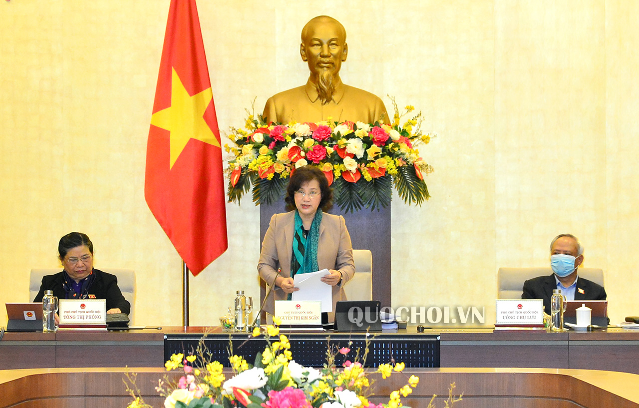 Ủy ban Thường vụ Quốc hội, Quốc hội khóa XIV, khai mạc Phiên họp thứ 43