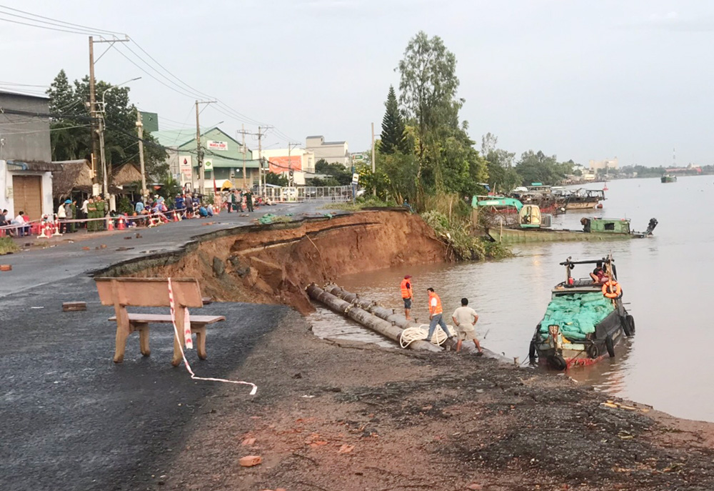 Giải pháp chống sạt lở và bồi lắng cho ĐBSCL - Kỳ 2: Nguyên nhân và hậu quả của sạt lở