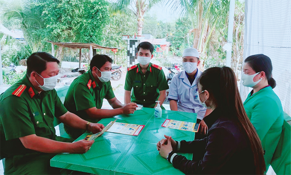 Công an An Giang chung tay phòng, chống dịch bệnh Covid-19