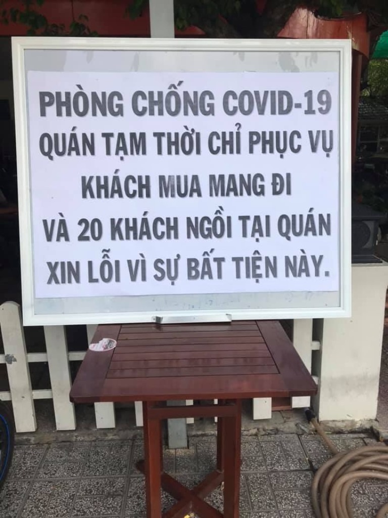 Các cơ sở, dịch vụ ở Long Xuyên không tụ tập quá 20 người