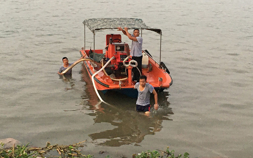 Hỏa hoạn làm cháy hoàn toàn 4 căn nhà ở phường Mỹ Bình