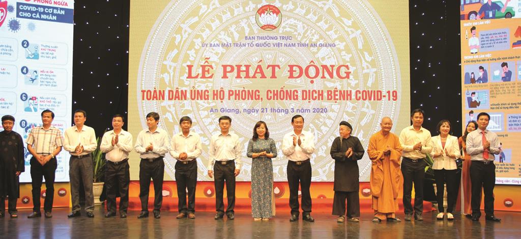 An Giang vận động nguồn lực toàn dân phòng, chống dịch bệnh Covid-19