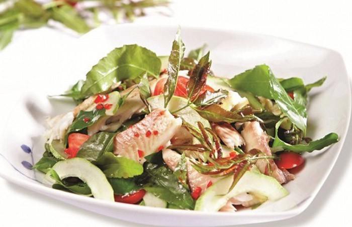 Khám phá món gỏi sầu đâu 'đắng lè lưỡi' đặc sản miền Tây