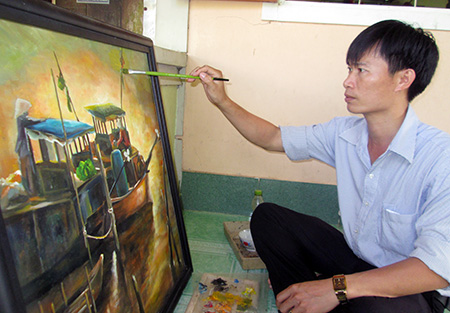 Mỹ thuật Hậu Giang tạo đà phát triển