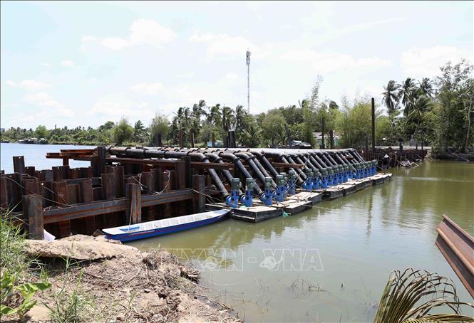 Xâm nhập mặn khu vực Đồng bằng sông Cửu Long ở mức cao trong tháng 4