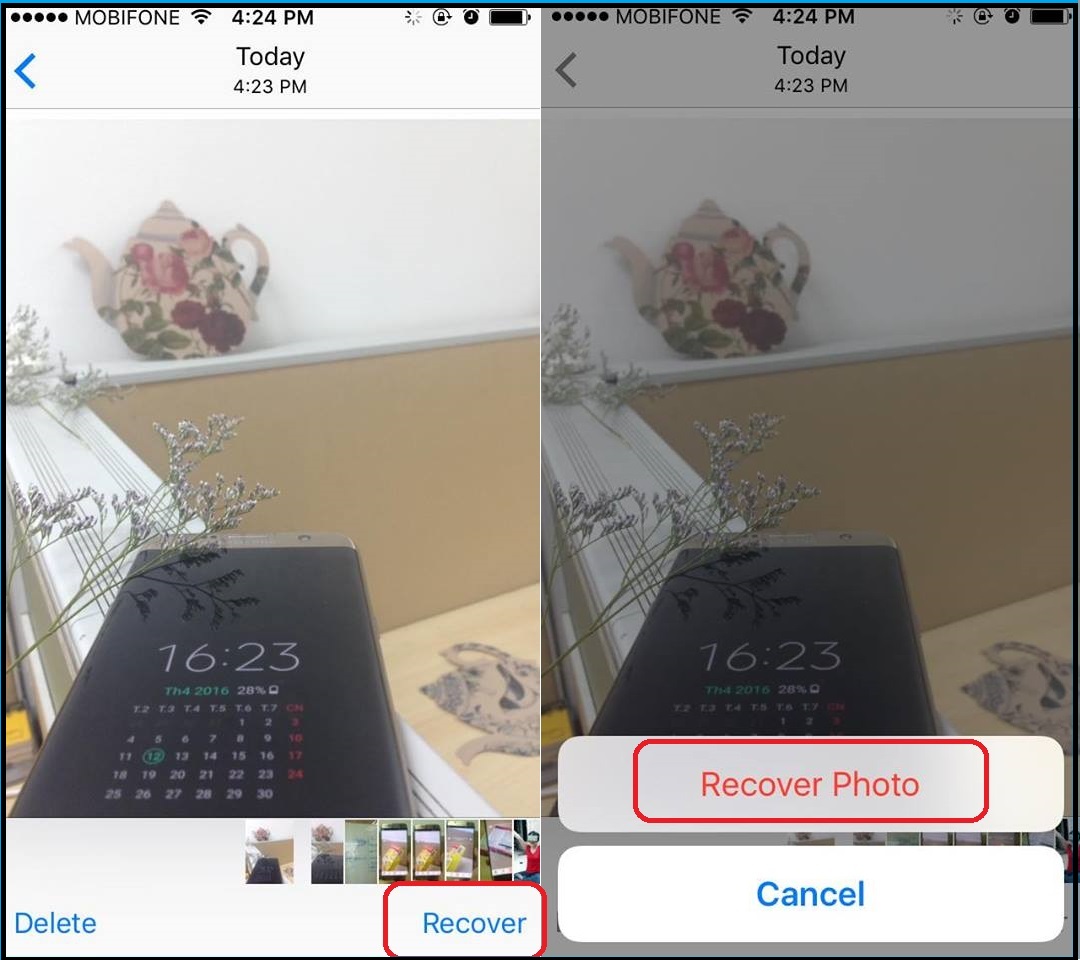 Cách khôi phục hình ảnh đã xóa trên iPhone dễ dàng