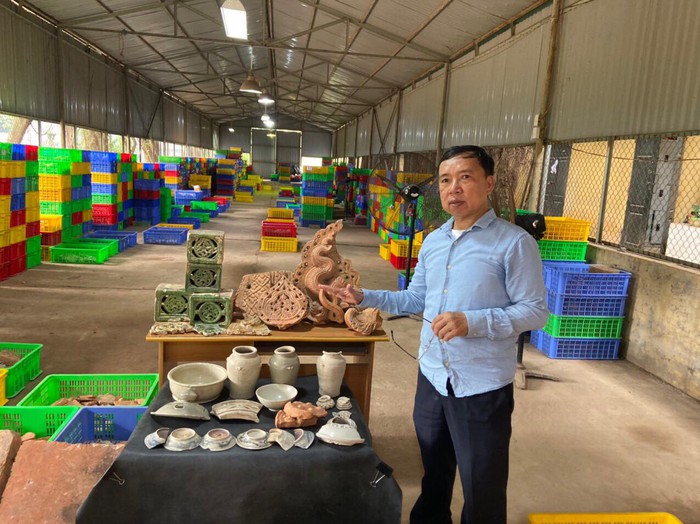 Phát hiện dấu tích "vườn thượng uyển" tại Hoàng Thành Thăng Long