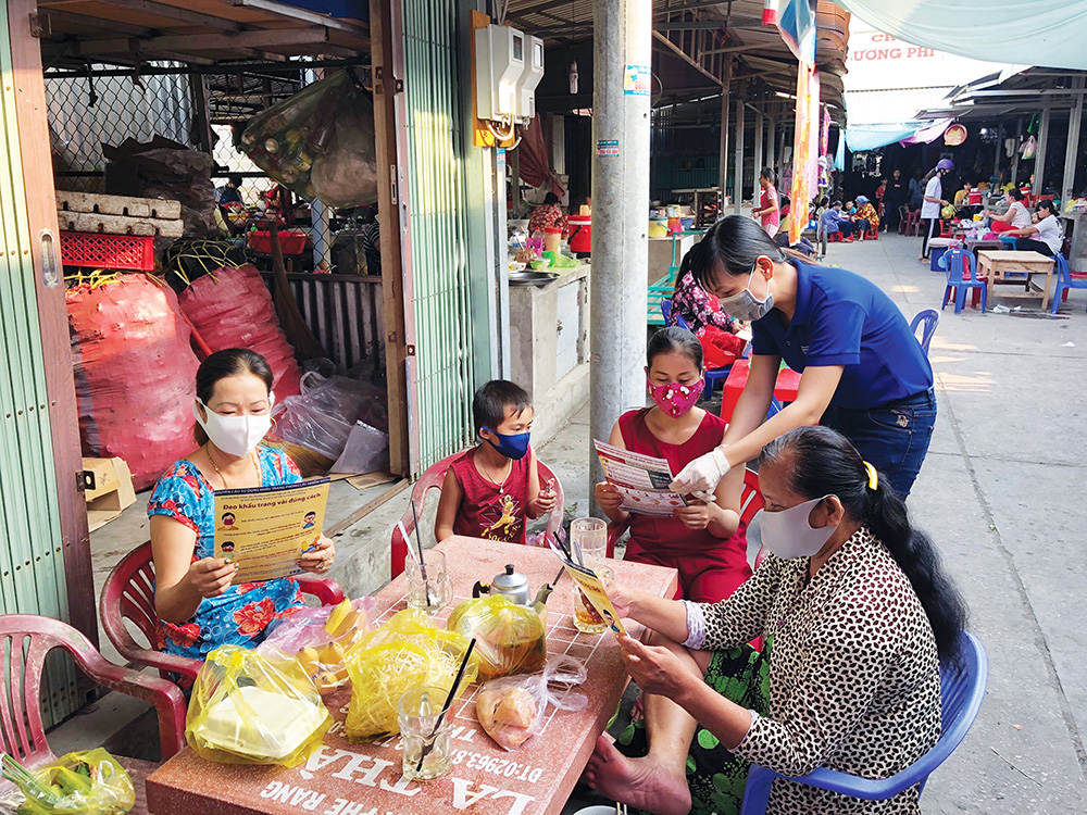 Thanh niên Tri Tôn quyết tâm chống dịch