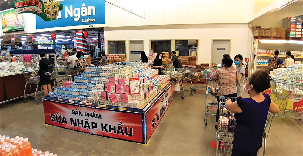 Đi chợ, siêu thị những ngày cách ly xã hội Đi chợ, siêu thị những ngày cách ly xã hội