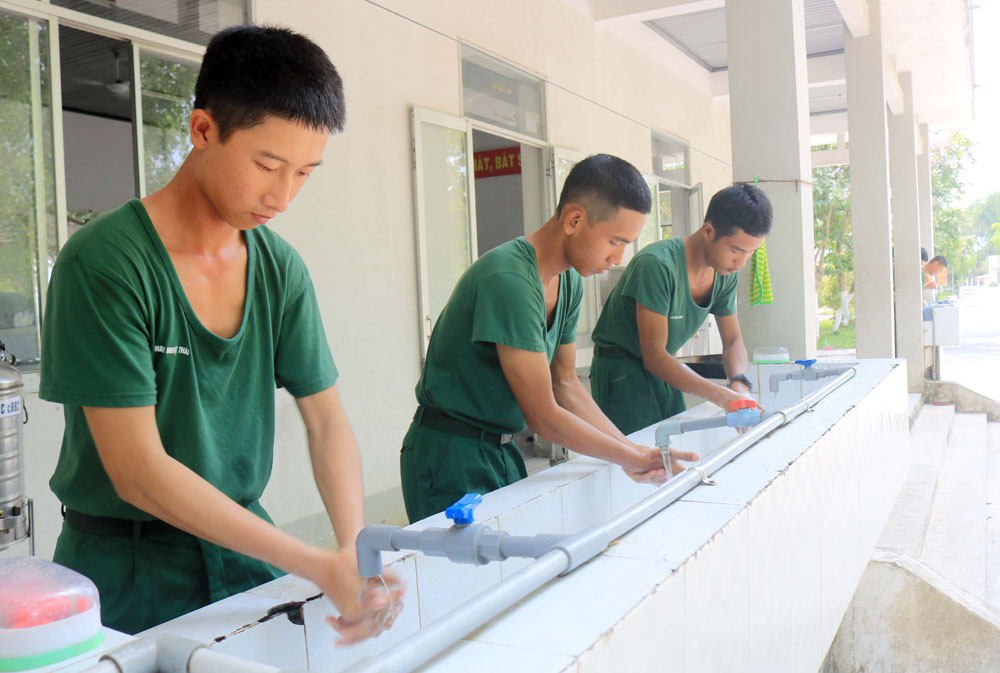 Trung đoàn Bộ binh 892 trong giai đoạn cách ly xã hội