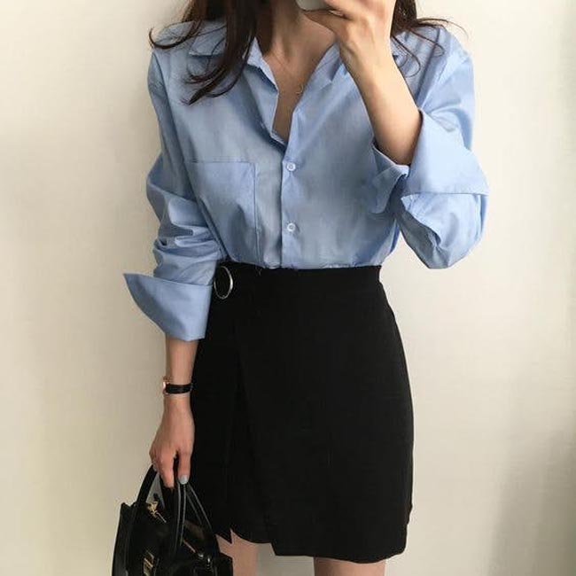Diện sơ mi có cổ như thế nào mới đẹp, đúng chất?