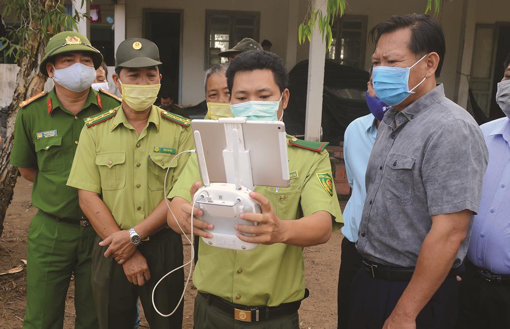 Không lơ là trong nhiệm vụ bảo vệ rừng