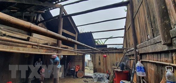Mưa đá, dông lốc gây nhiều thiệt hại ở các tỉnh miền núi phía Bắc