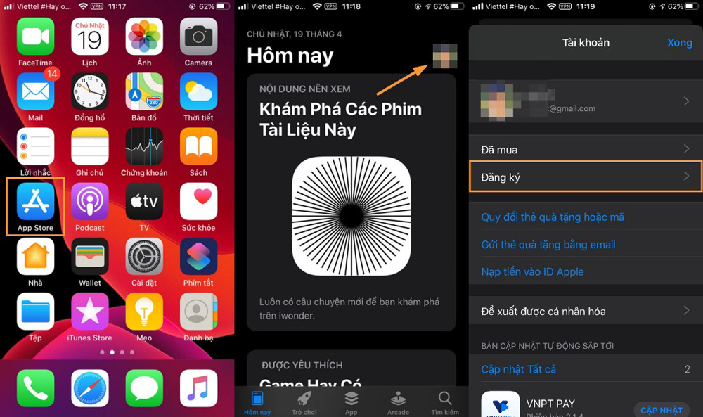 2 cách hủy chương trình dùng thử ứng dụng trên iOS để tránh bị trừ tiền oan