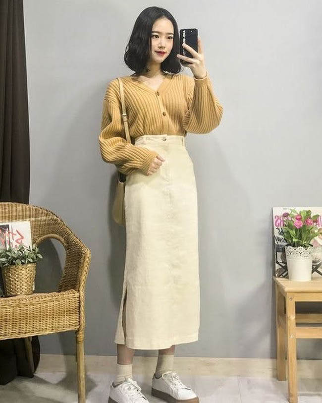 8 bí quyết giúp nàng diện chân váy midi lúc nào cũng đẹp hết nấc