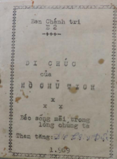 Những kỷ vật về Bác ở Bảo tàng Tiền Giang