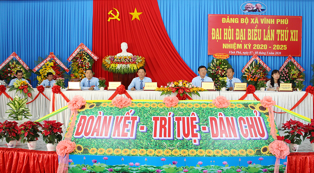 Đồng chí Huỳnh Ngọc Danh đắc cử Bí thư Đảng ủy xã Vĩnh Phú khóa XII (nhiệm kỳ 2020 – 2025)