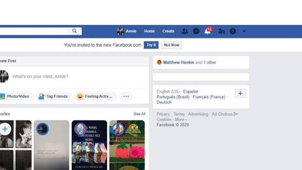 Facebook bắt đầu phát hành giao diện web hoàn toàn mới