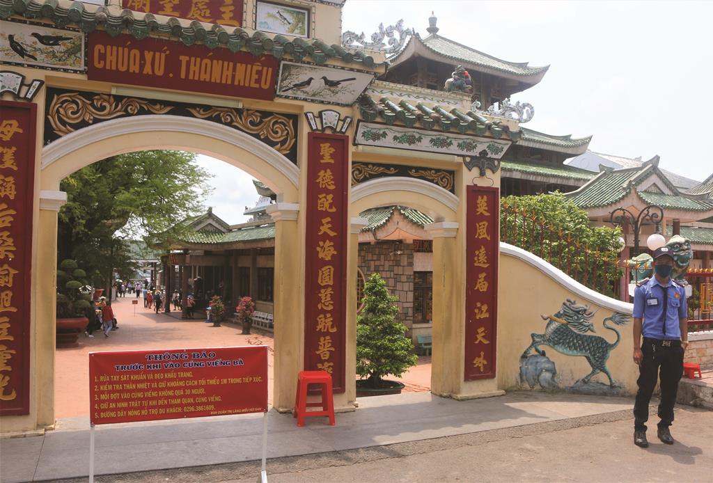 Du lịch Châu Đốc “khởi động” và đảm bảo các biện pháp phòng, chống dịch bệnh Covid-19