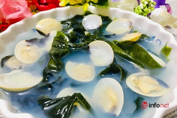 Canh rong biển nấu ngao ngon ngọt, không tanh đúng vị Hàn Quốc